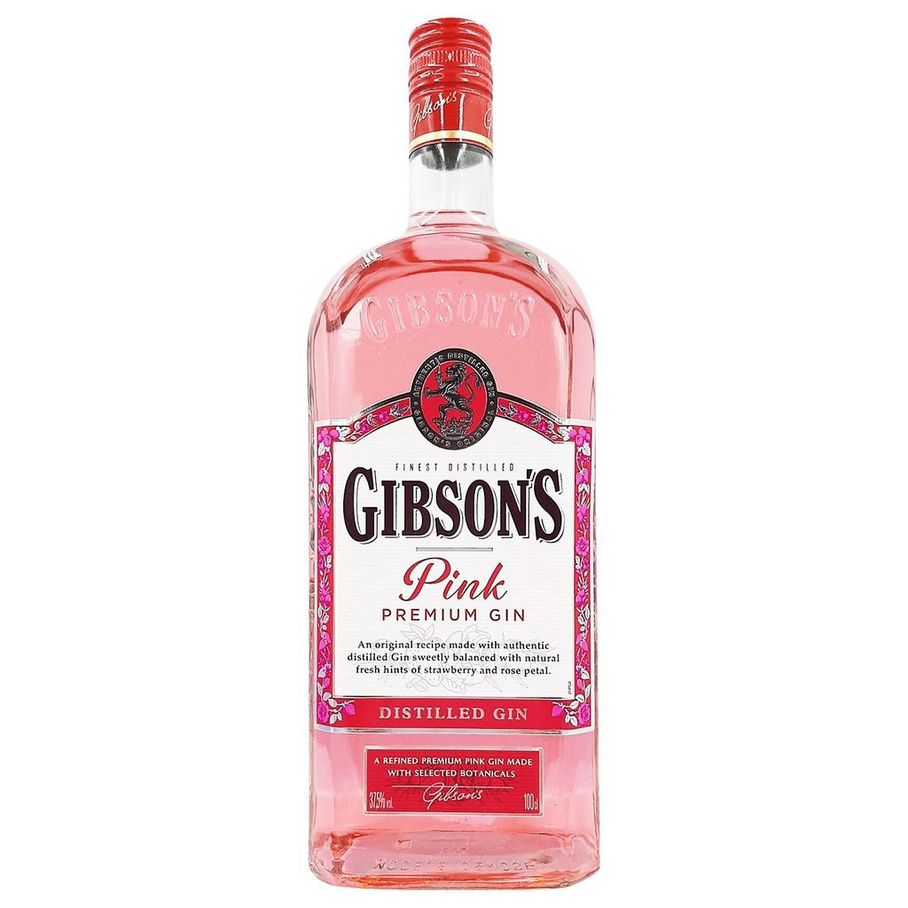 GIBSONS PINK PRMIUM GIN 37.5% (1L)