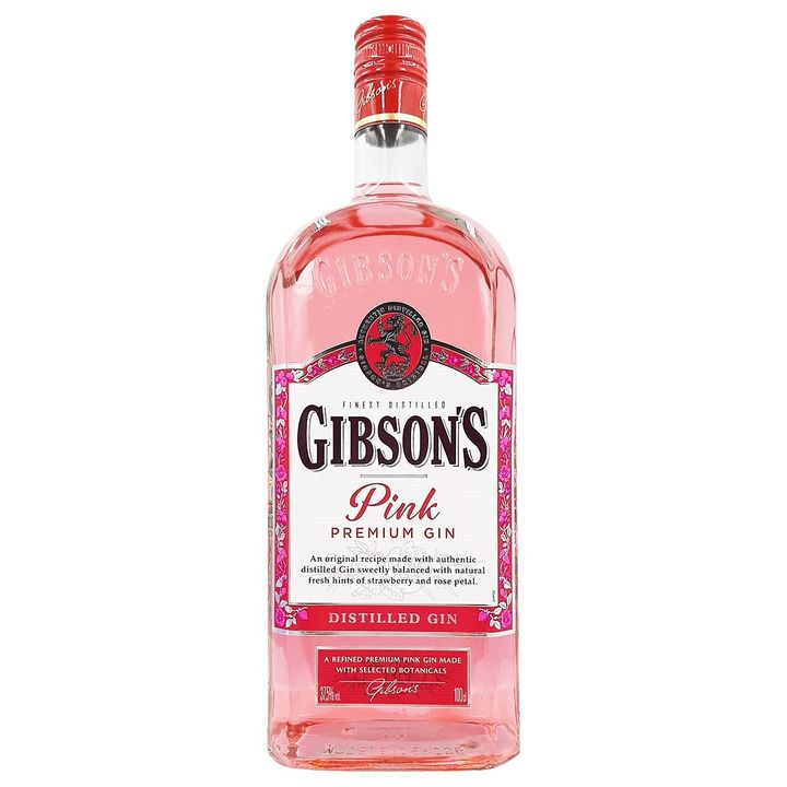GIBSONS PINK PRMIUM GIN 37.5% (1L)
