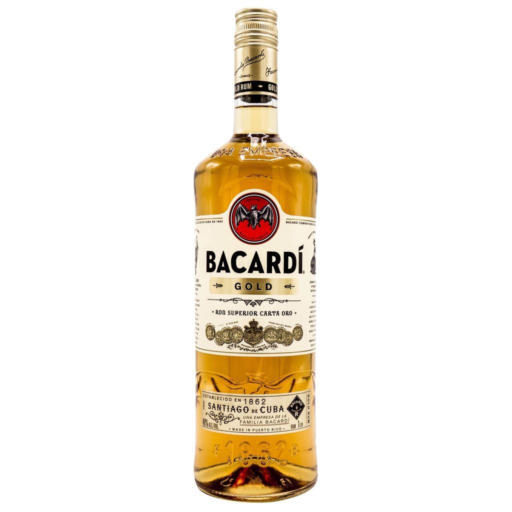 BACARDI CARTA ORO GOLD 40% (1L)