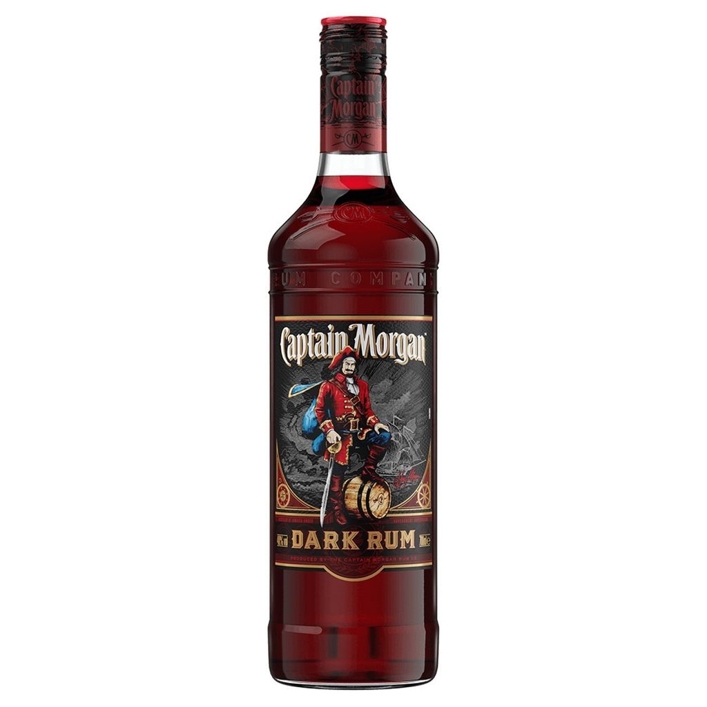 CAPTAIN MORGAN DARK RUM 40% (750ML)