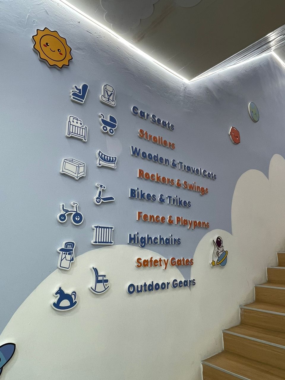 PVC 3D Sign for Wall Decor
