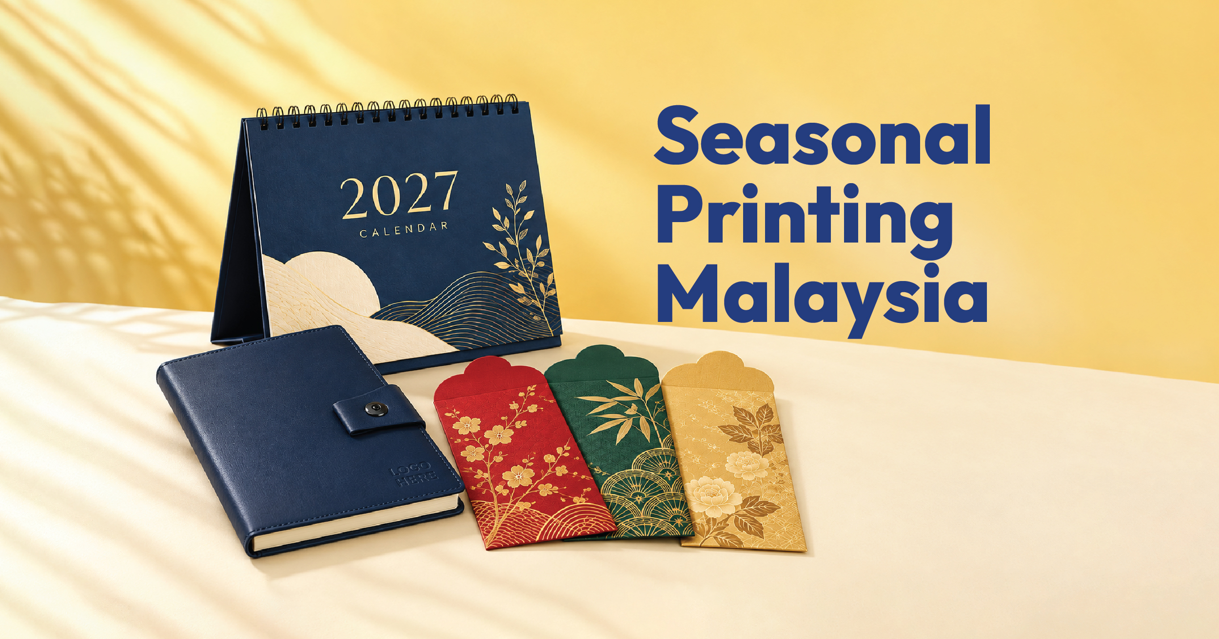 Seasonal Printing Products Malaysia | Calendar, Notebook, Planner & Money Packet