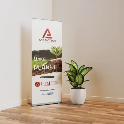 aluminium roll up bunting printing sample in Malaysia