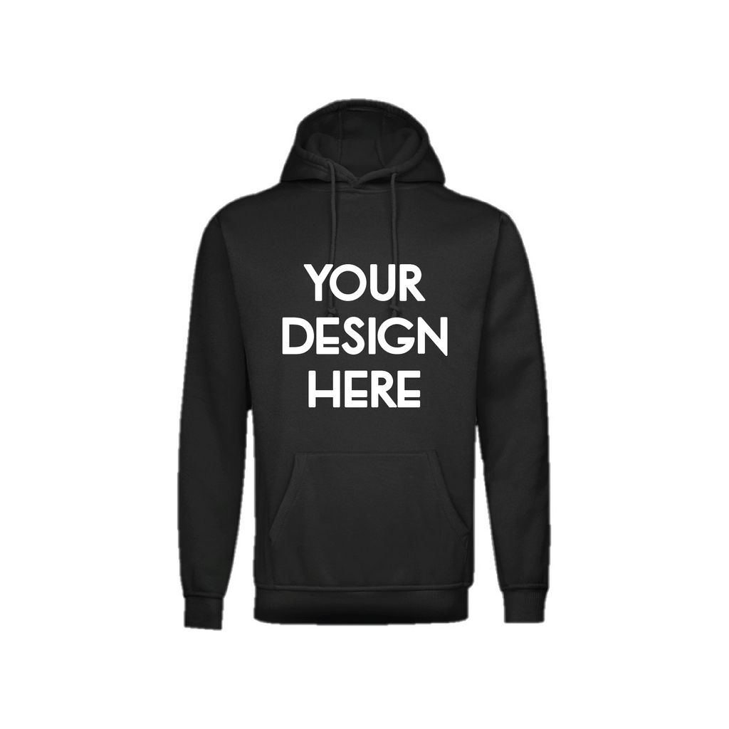 Black Hoodie Printing
