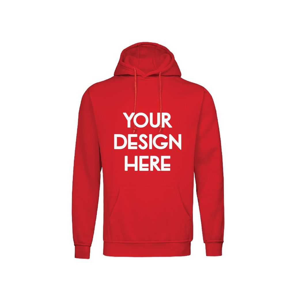 Red Hoodie Printing
