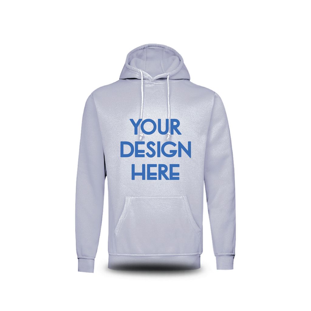 Light Grey Hoodie Printing