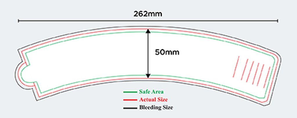 Cup Sleeve Open Size
