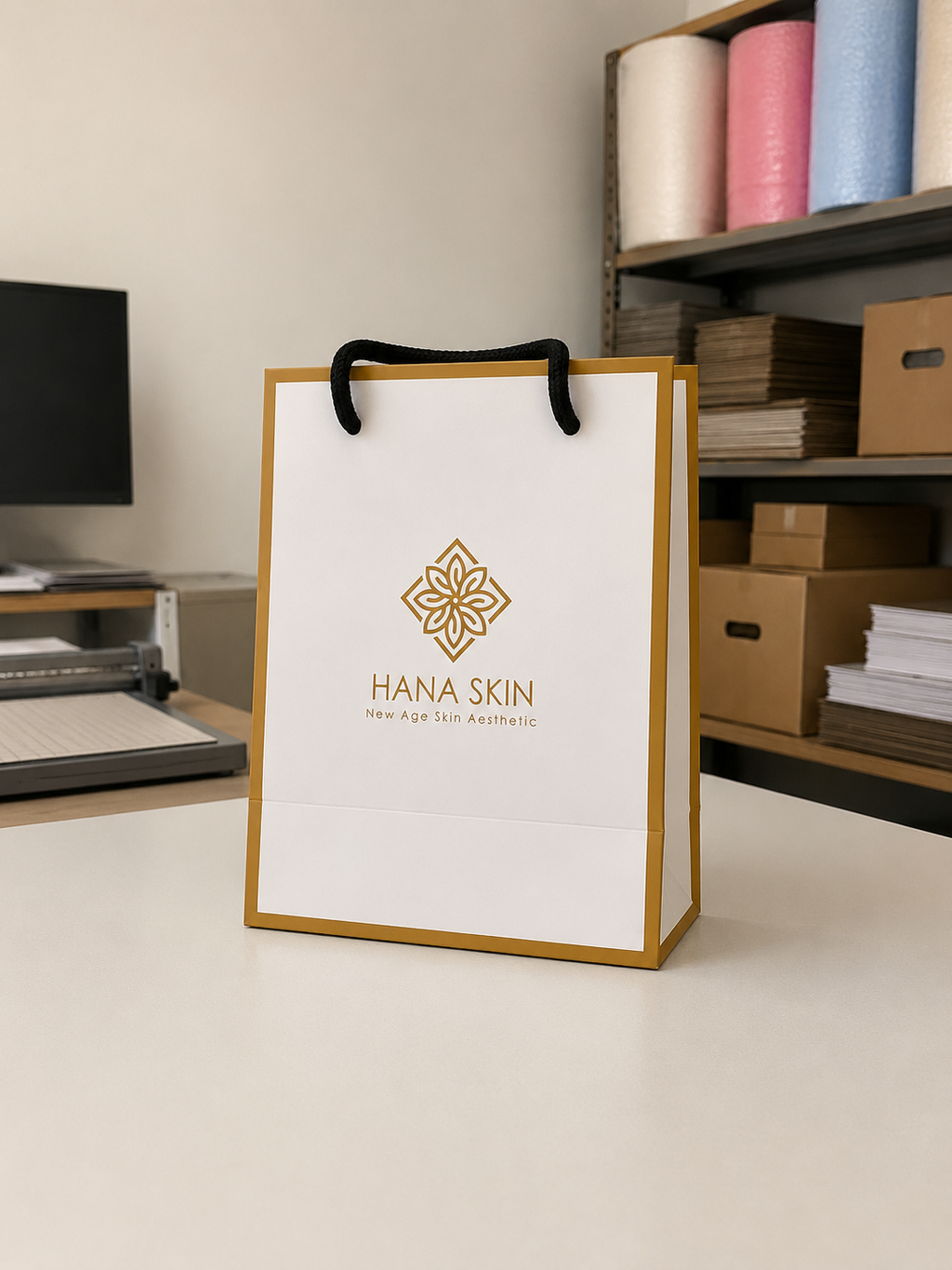 Beauty Shop Paper Bag