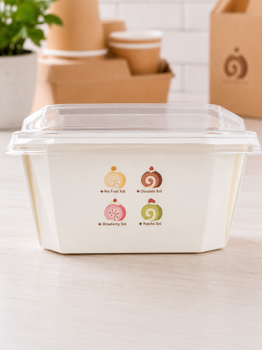 Food Tray Side View