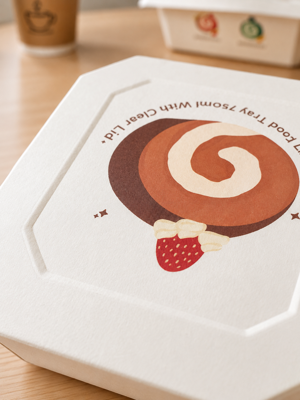 Food Tray Material Clear View