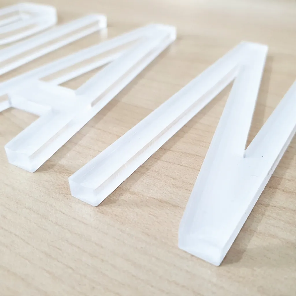 Acrylic 3D Signage (Custom Die Cut)