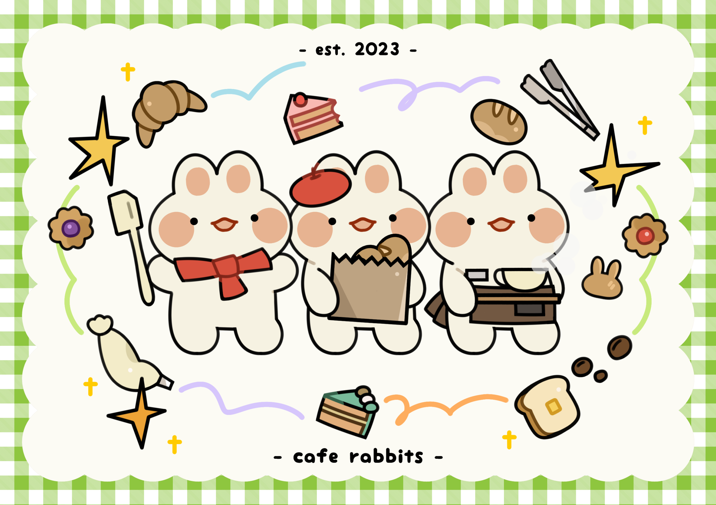 cafe bunny