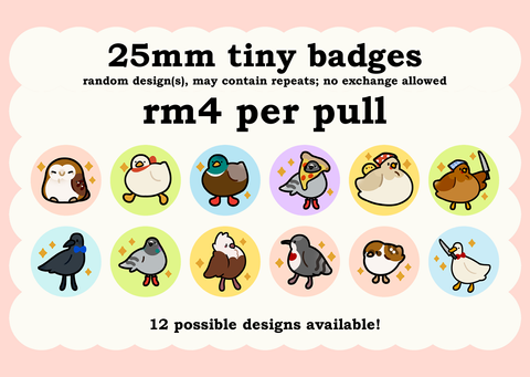 bird gacha sign