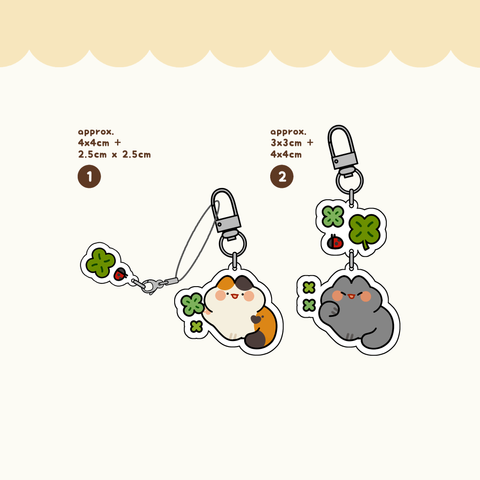 clover keychain