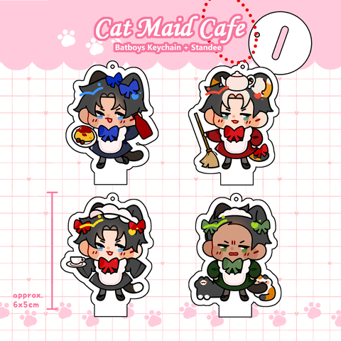 catmaid standee keychain