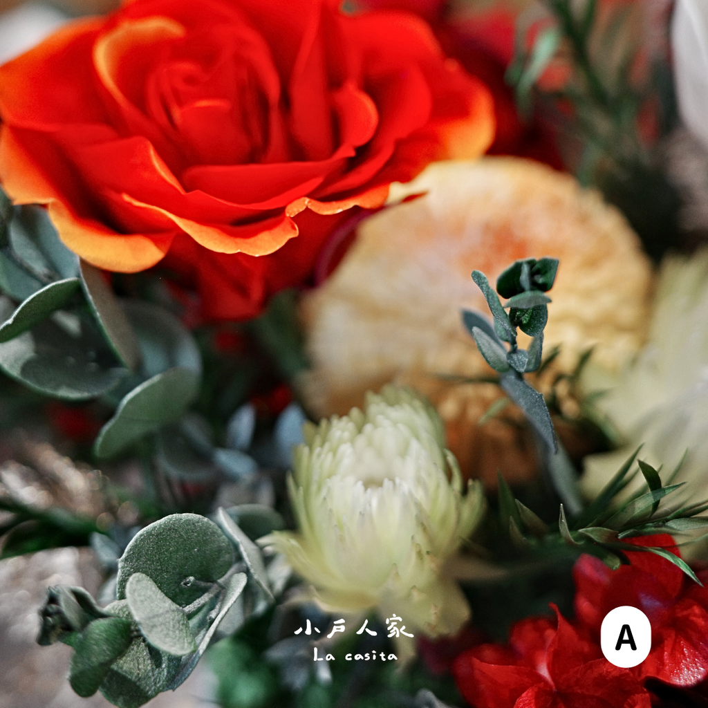 迎春乾燥永生盆花A-4