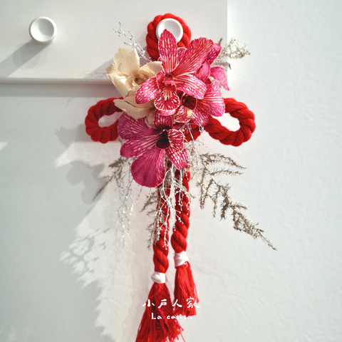 春蘭報喜｜乾燥石斛蘭迎春結