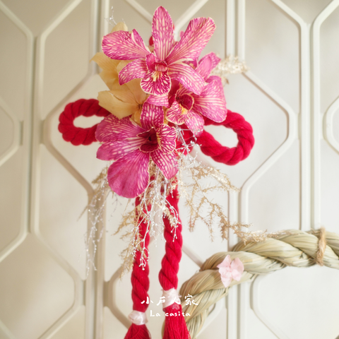 春蘭報喜｜乾燥石斛蘭迎春結2