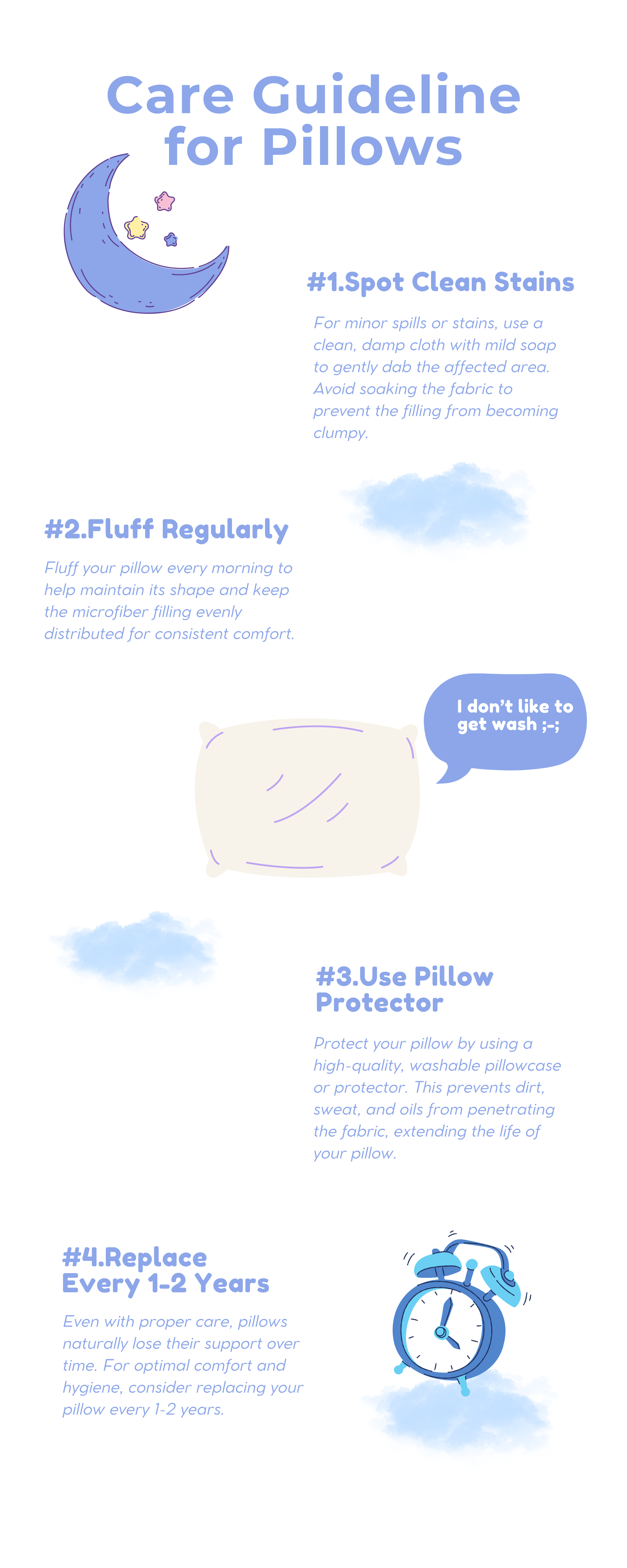 Thank you for choosing our product! We are committed to ensuring your complete satisfaction and comfort with our pillows. To provide you with the best service possible, we offer a 99-day warranty  (2)