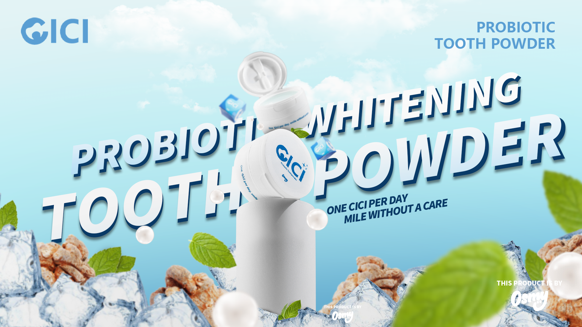PROBIOTIC WHITENING TOOTH POWDER | Reeve Enterprise
