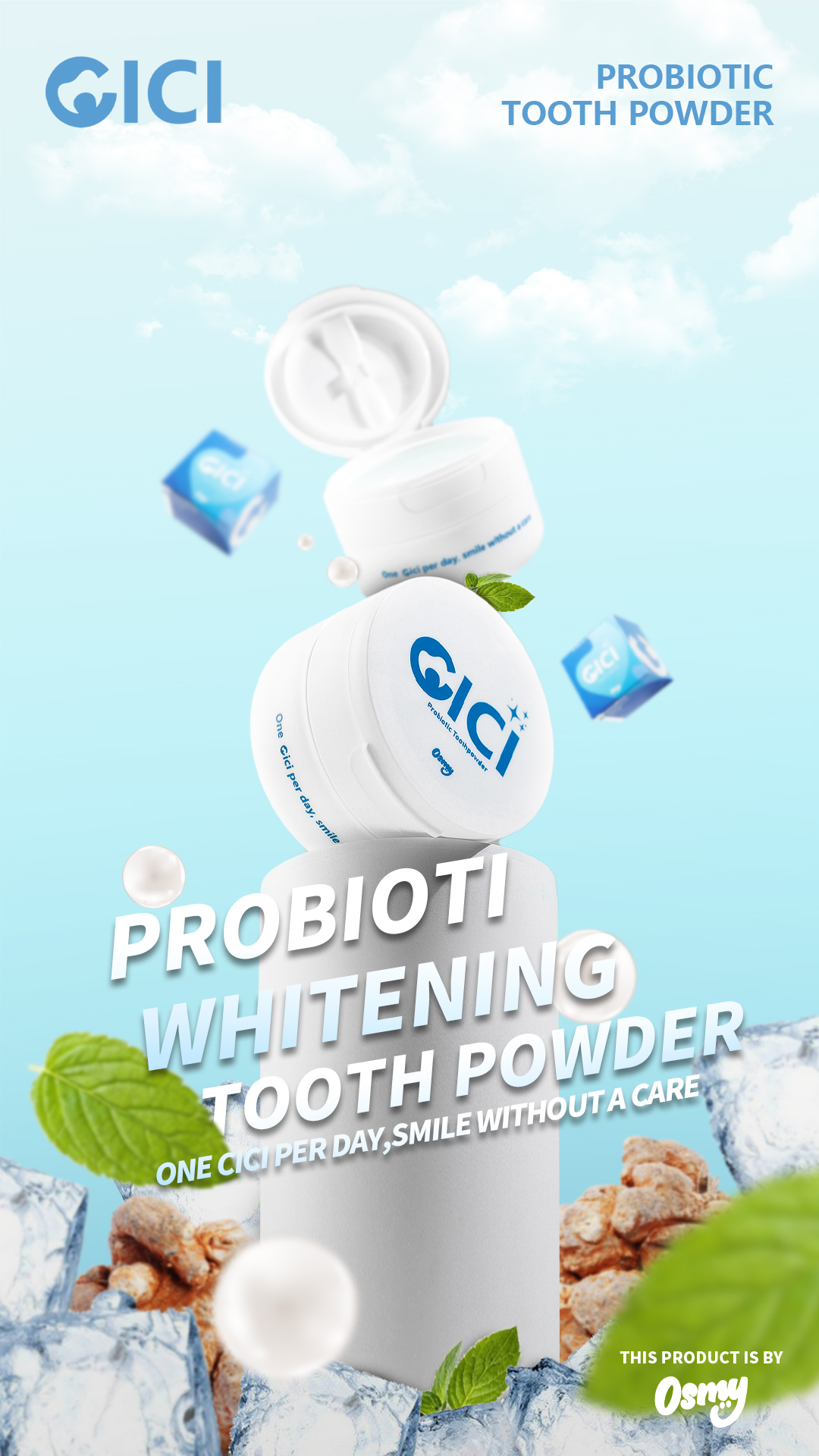 PROBIOTIC WHITENING TOOTH POWDER | Reeve Enterprise