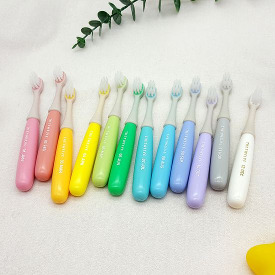 The Twelve Kids Toothbrush 12P Set | ABCea Baby