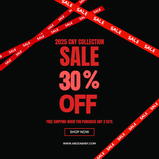 2025 CNY Collection 30% OFF  | ABCea Baby