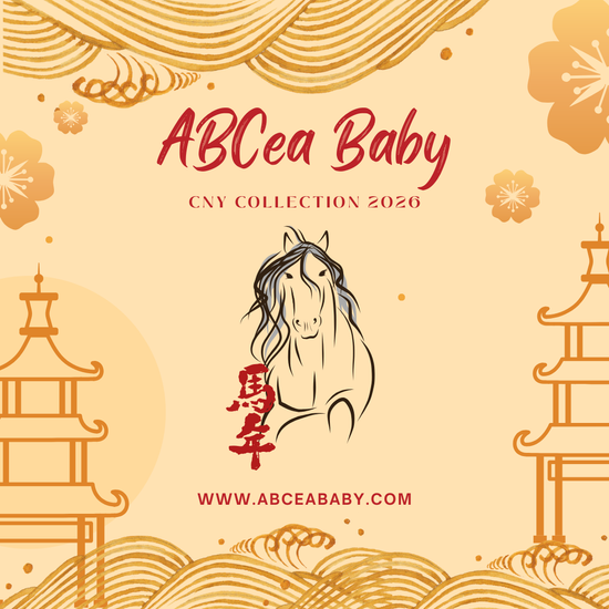 2026 CNY Collection 金暖花开 Golden Blossom | ABCea Baby