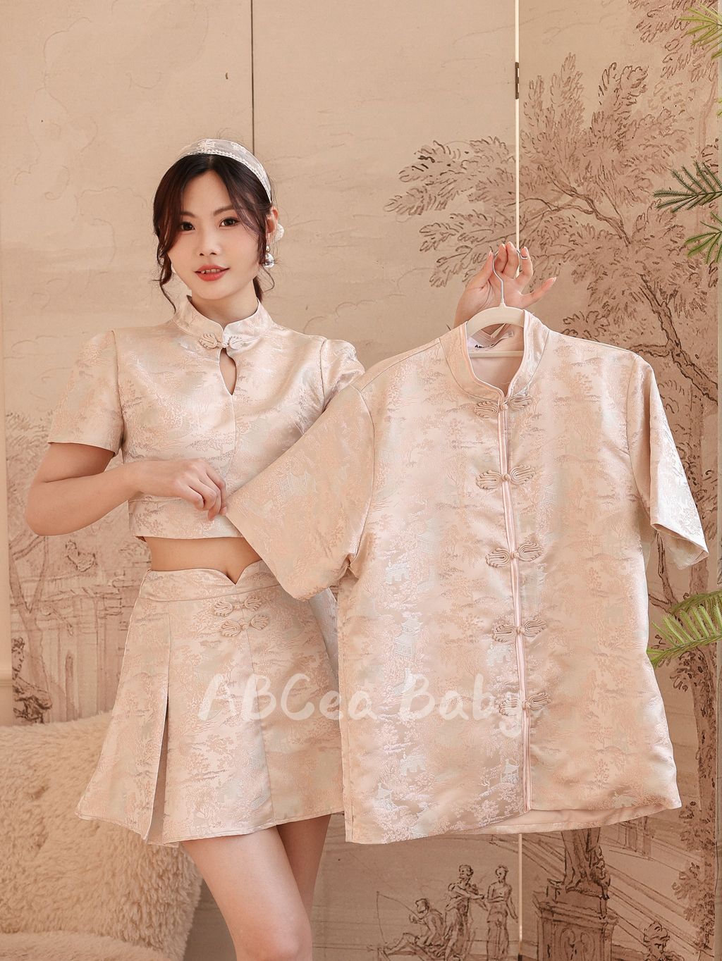 XIAジュンスCoconutHOODIE アイボリー Mサイズ新品未使用未開封 即日発送】桜咲乃愛ちゃんコラボ2WAY天使＆バニーコスプレ