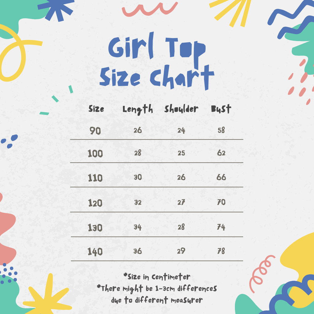 Size Girl Top