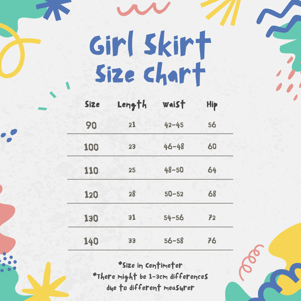 Size Girl Skirt
