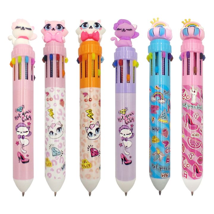 05 - 8 color pen - assorted girls - all 6 front