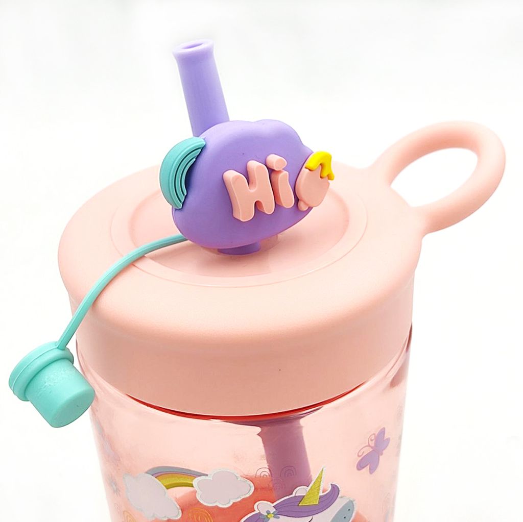 18 - unicorn - sippy cup - close up - a