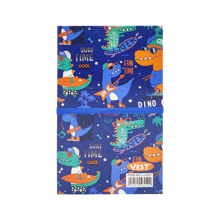 07 - dino - coloring book - back