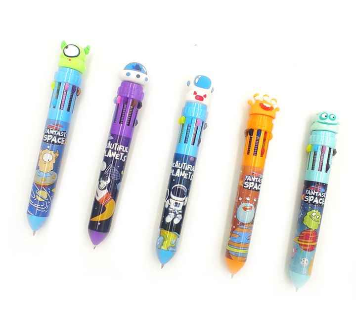 36 - 8 color pen - assorted boys - alien space - all 01