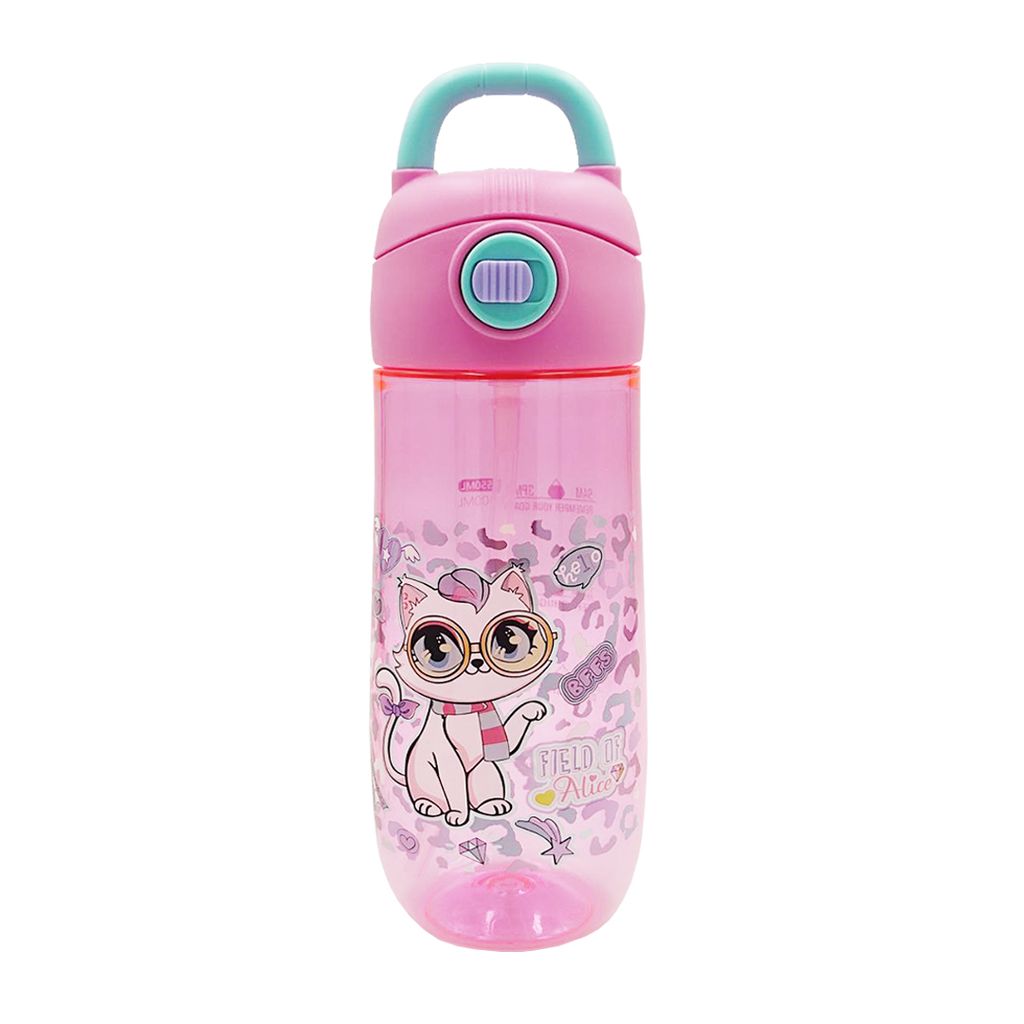 23 - kitty - water bottle - front