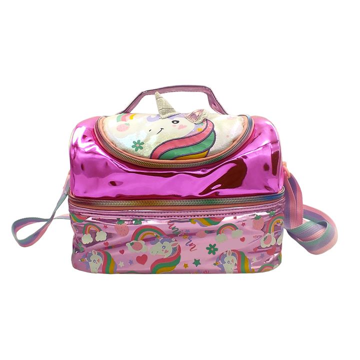 01 - lunch bag - unicorn - front