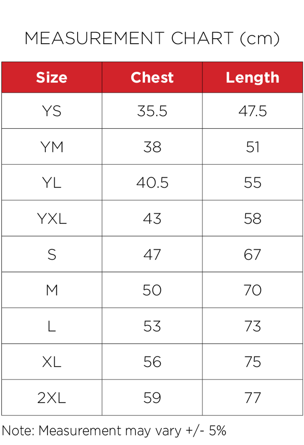 HUFFY_Tee_Measurement Charts4