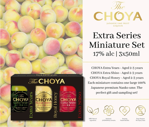 CHOYA Miniature Giftset (50ml x 3) 2
