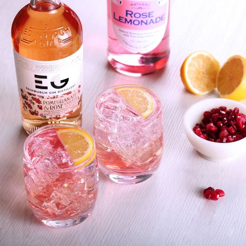 Pomegranate & Rose Edinburgh Gin Liqueur 500ml 2