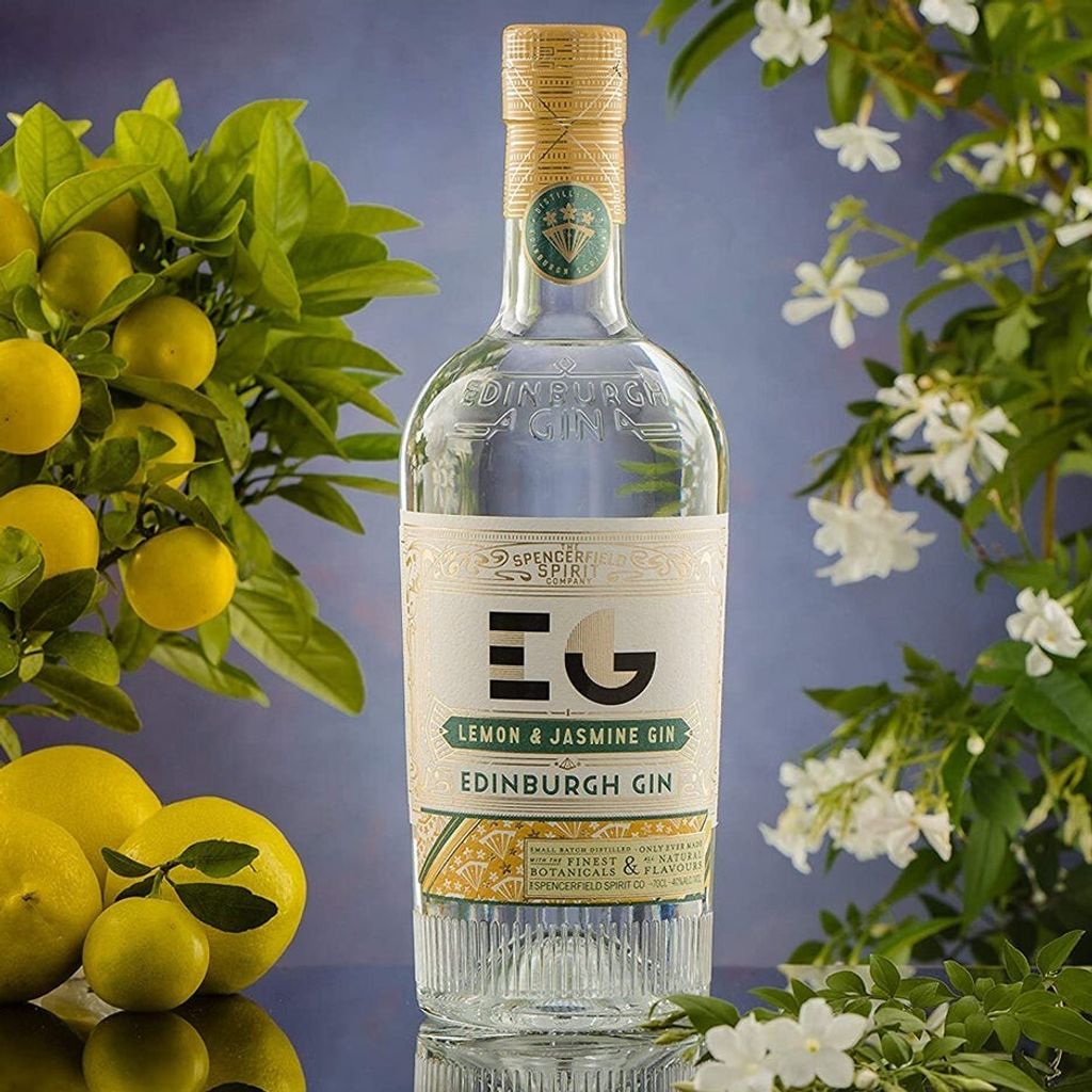 Lemon & Jasmine Edinburgh Gin 700ml