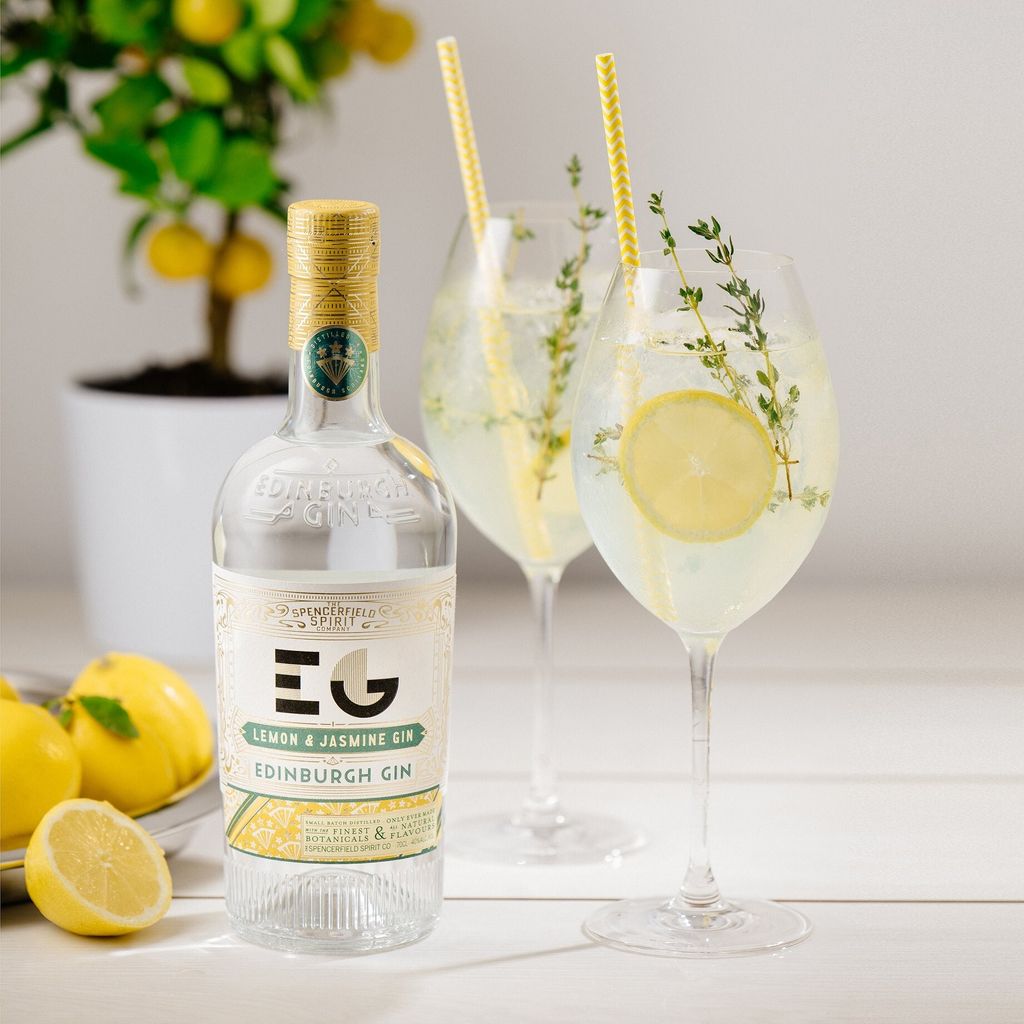 Lemon & Jasmine Edinburgh Gin 700ml 2