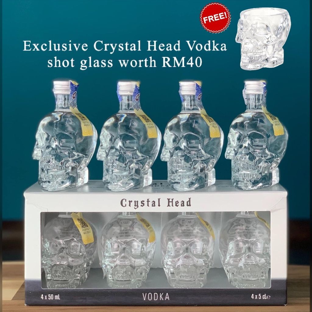 Crystal Head Vodka Gift Pack (4x50ml)