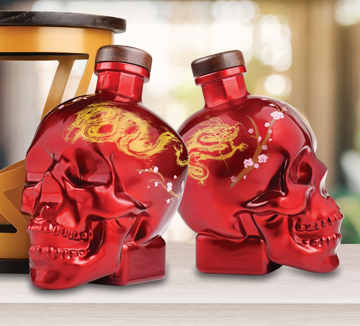 Limited Edition Lunar New Year Crystal Head Vodka Dragon