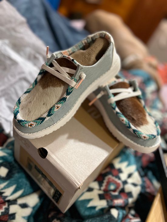 Beaded HeyDudes | Harrison's Royal Designs