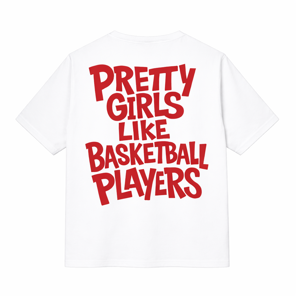 Pretty girls like basketball players T-shirt