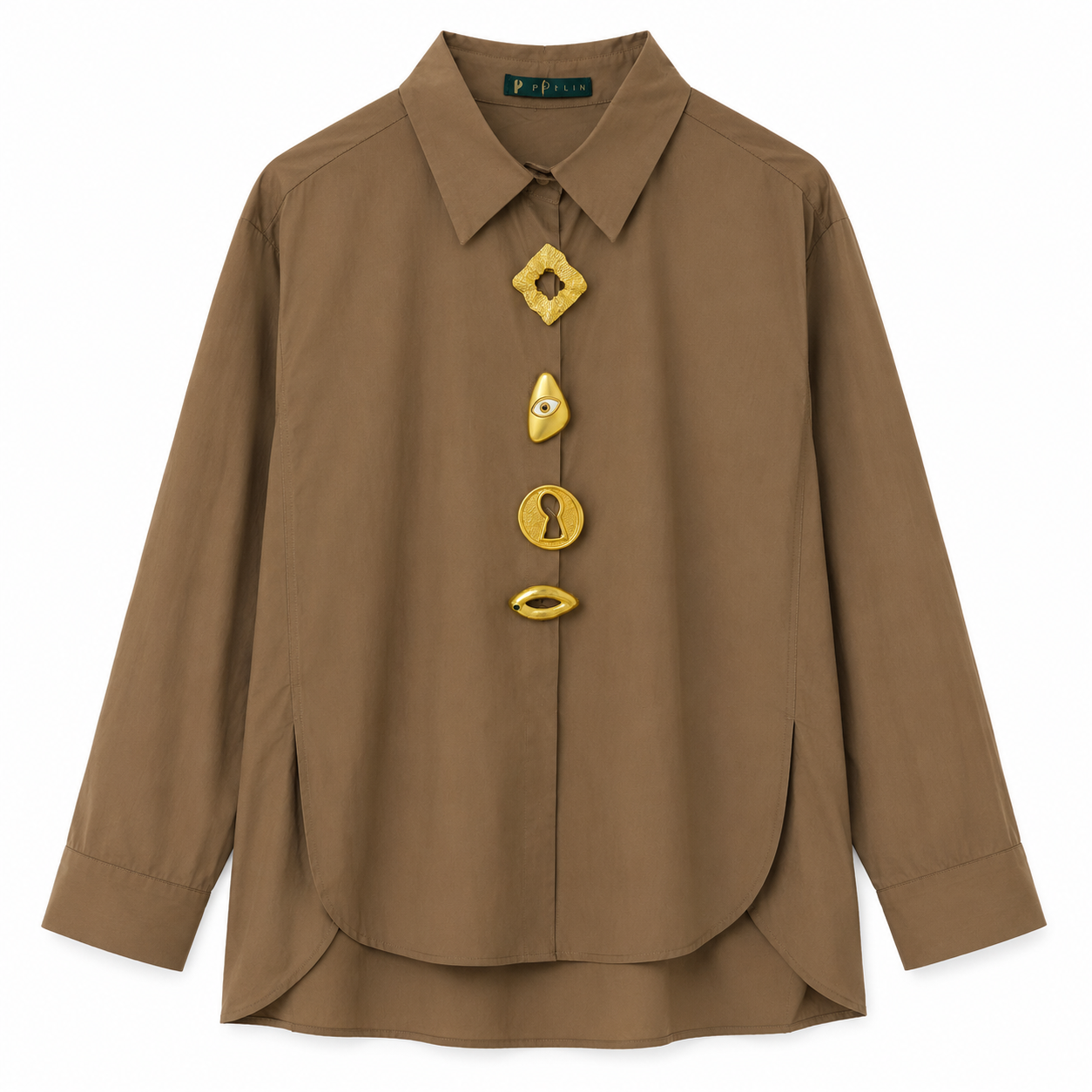 Jewel Button Shirt-01