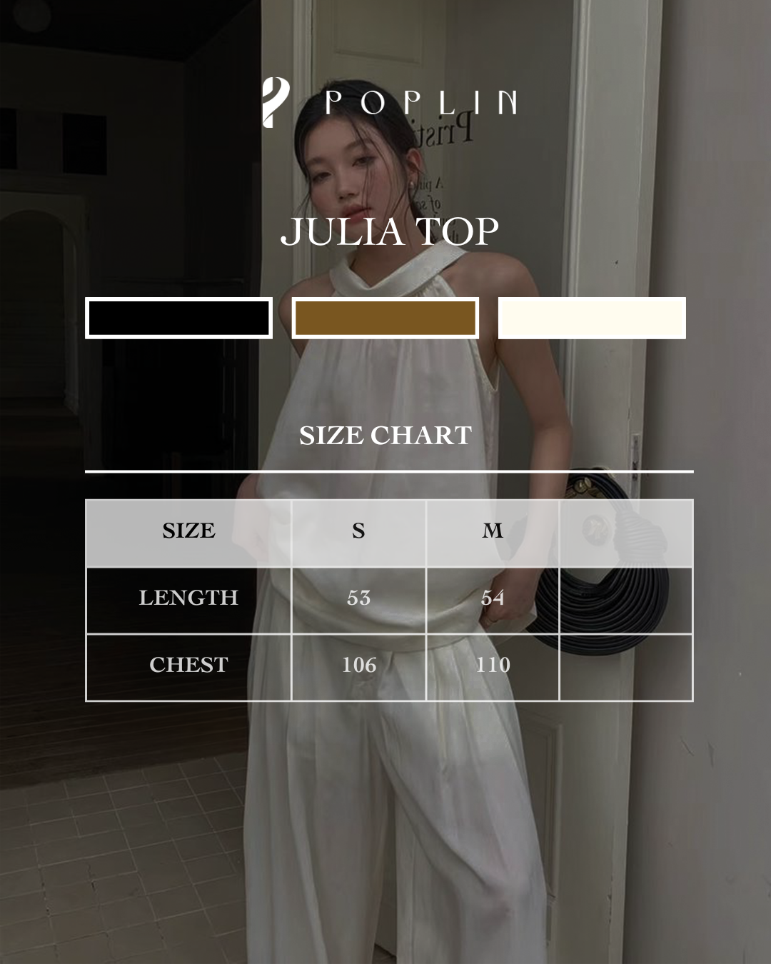 Julia Top Size