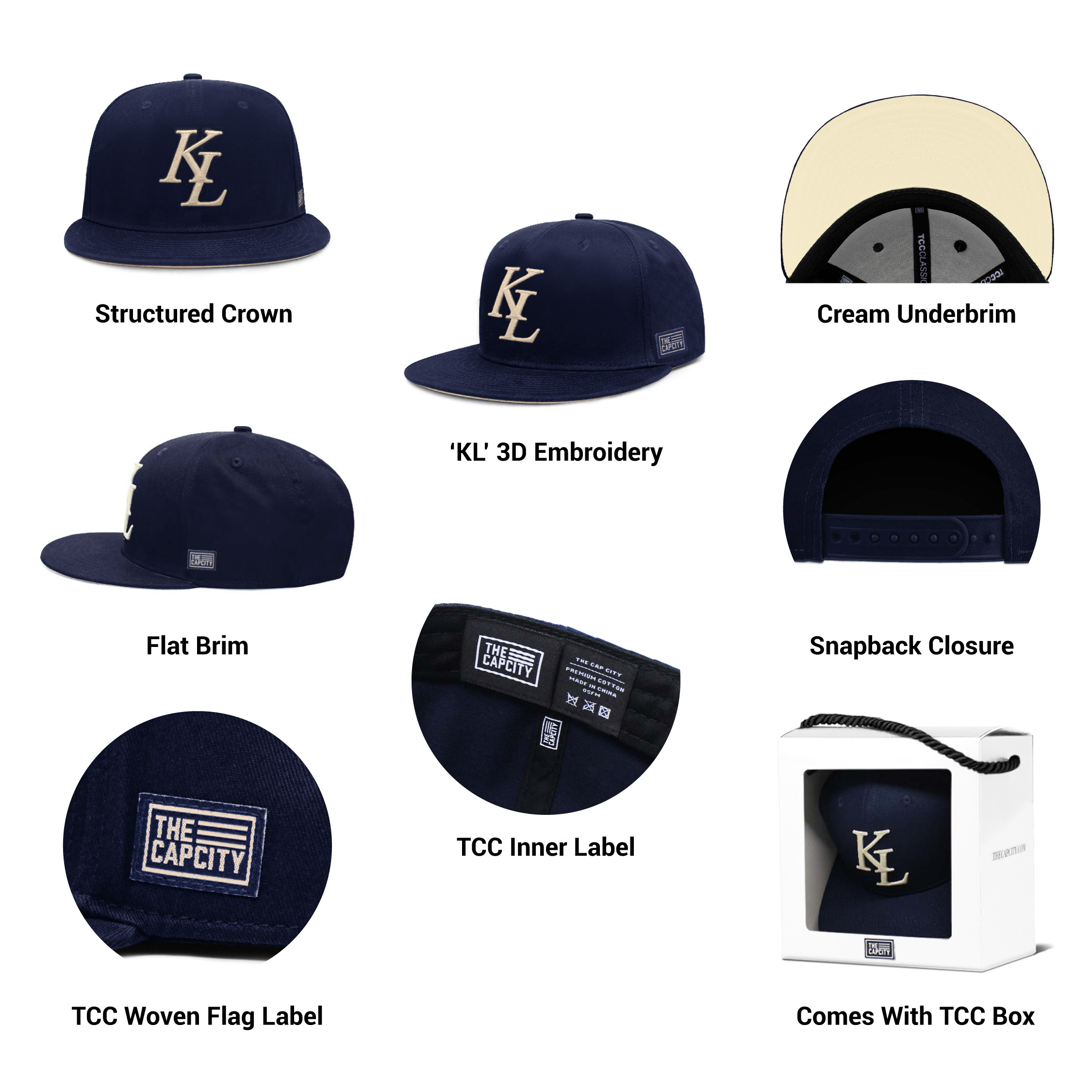 Snap Back Collection KL LEGACY CLASSIC SNAPBACK COLLECTION – The Cap City