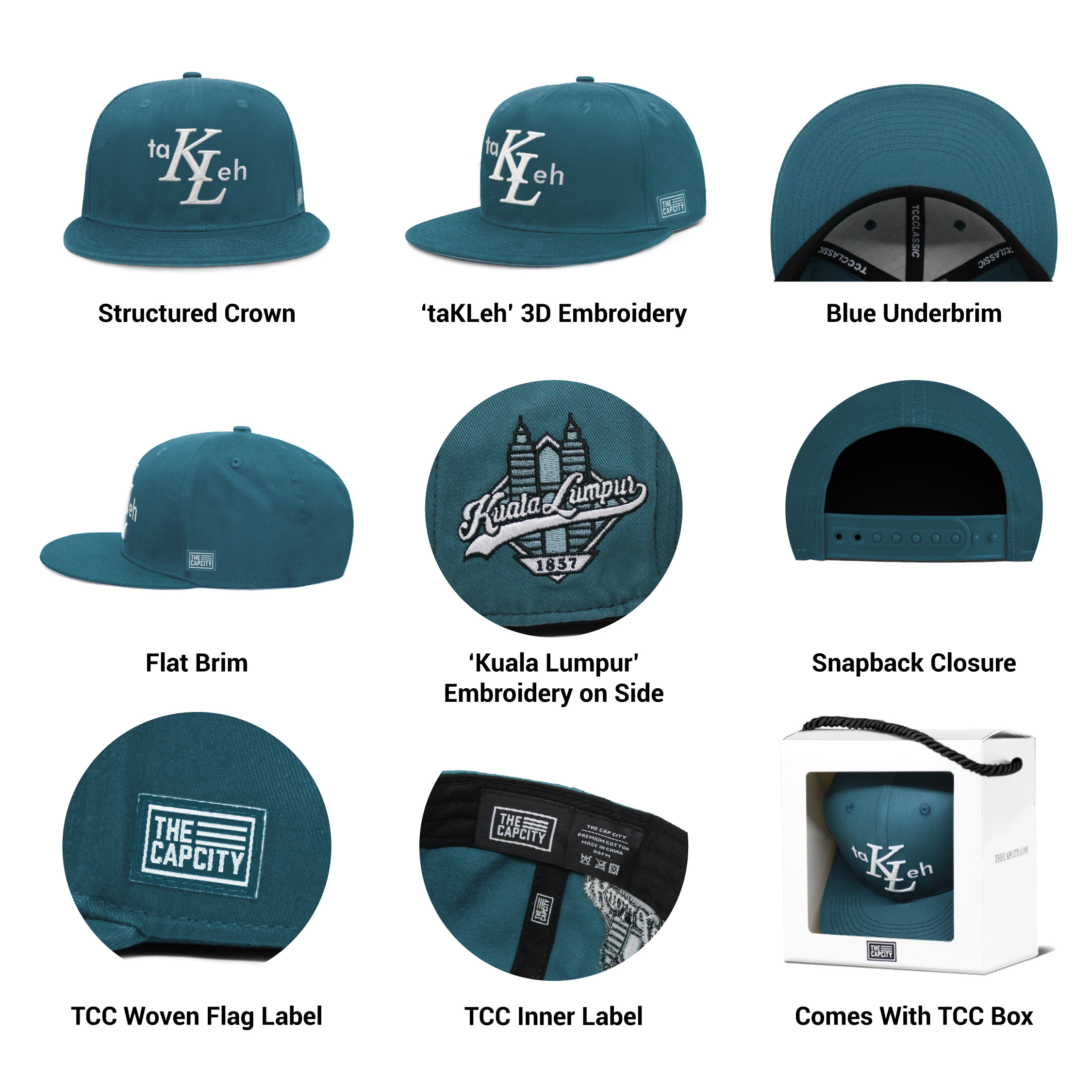 Snap Back Collection TCC KL LEGACY 'SLANG' CLASSIC SNAPBACK COLLECTION – The Cap City